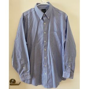 Jos. A. Banks pinstripe dress shirt